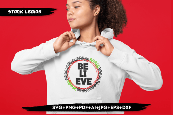 Believe - Christmas SVG: A Versatile Design Tool for Modern Creators and Entrepreneurs