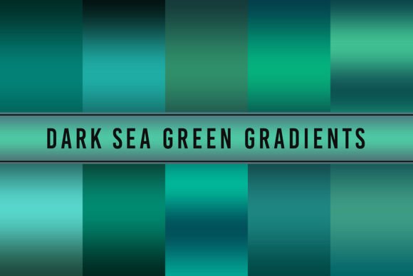 Dark Sea Green Gradients for Creative Projects