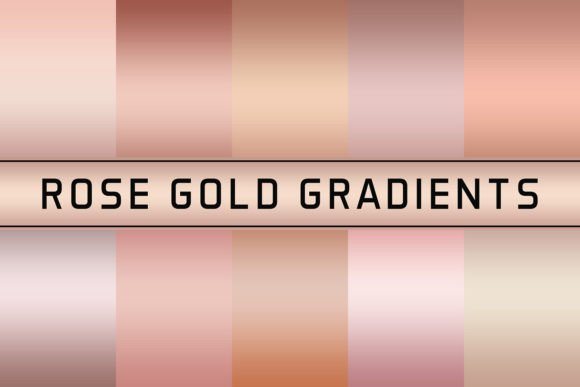 Enhancing Creativity with Rose Gold Gradients: A Modern Design Essential