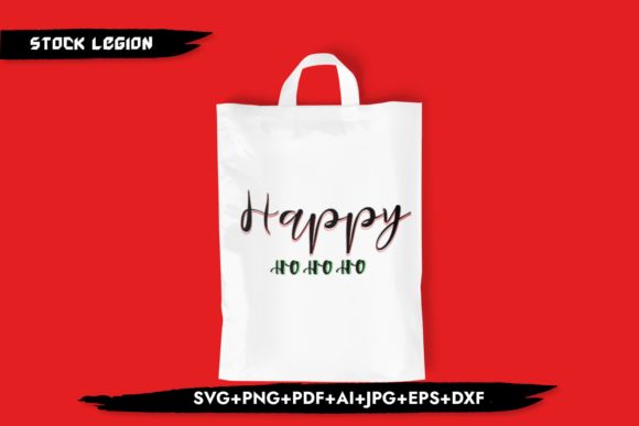 Happy Ho Ho - Christmas SVG: A Versatile Design for All Your DIY Needs