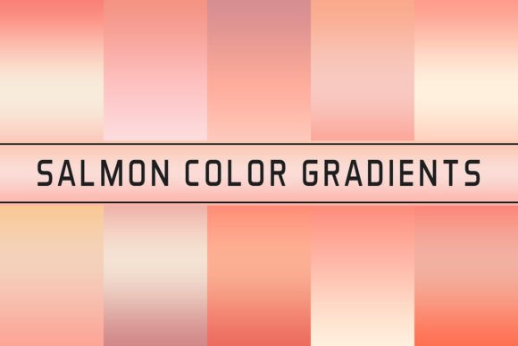 Salmon Color Gradients: Elevating Design with a Touch of Warmth and Modernity