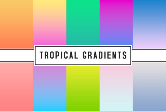 Tropical Gradients for Creative Projects